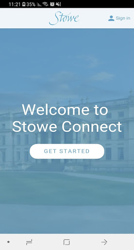 Android application Stowe Connect screenshort