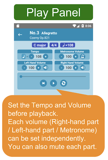 Piano Etude Player | EtuDrill Screen 2