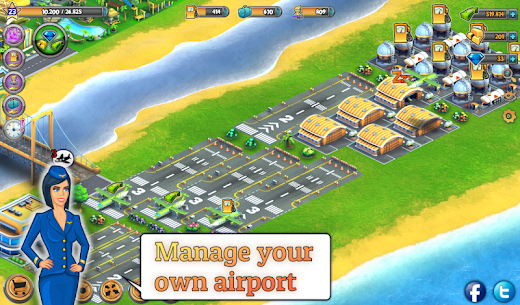 City Island Airport Mod APK (Unlimited Money ) 2