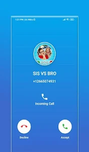 SIS VS BRO Call - Fake video c