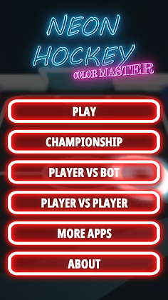 Neon Hockey - Color Master - Screenshot 3