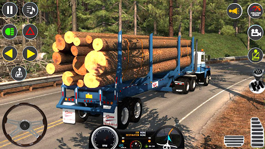 Captura 11 American Cargo Truck Simulator android