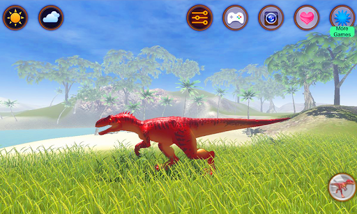 Android application Talking Allosaurus screenshort