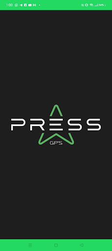 Android application PRESS GPS screenshort