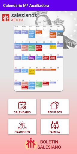 Android application Calendario MA - Atocha screenshort