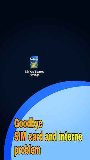 Android application SIM And Internet Settings screenshort