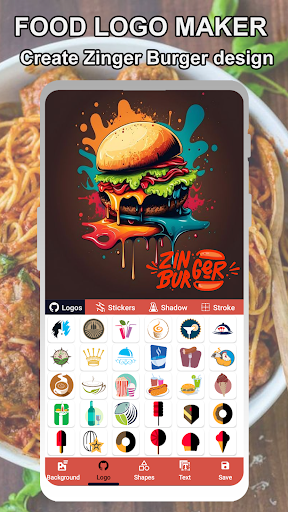 Food Logo Maker-Logo Designer Screenshot 2 - AppWisp.com