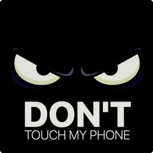 Dont Touch My Phone wallpaper logo