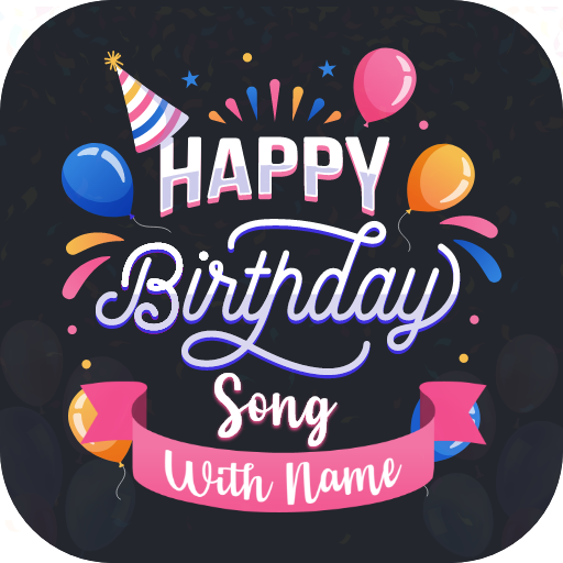 Birthday Song With Name logo
