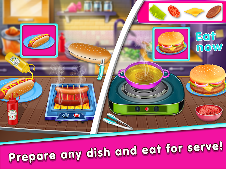 Fast food cooking games - 1.0.7 - (Android)