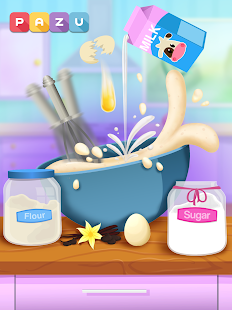 Cupcakes cooking and baking games for kids
