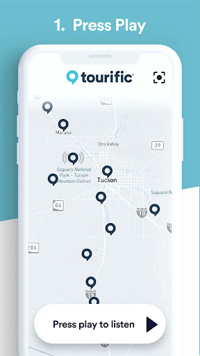 Tourific - Audio Tour Guide Screen 2