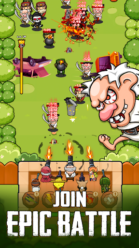 Android application Gramp Defenders: Merge TD screenshort
