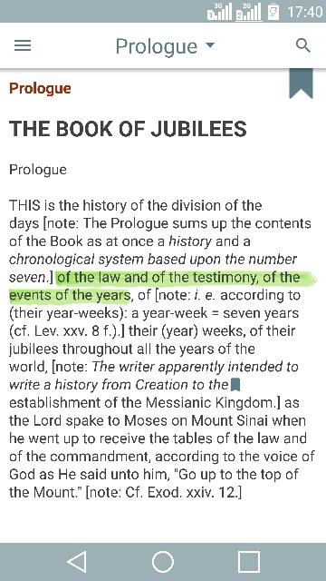 The Book of Jubilees - 3.1.2 - (Android)