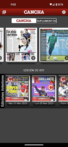 CANCHA Screen 3