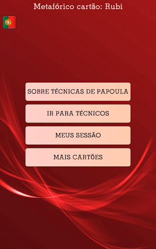 Visualização do aplicativo