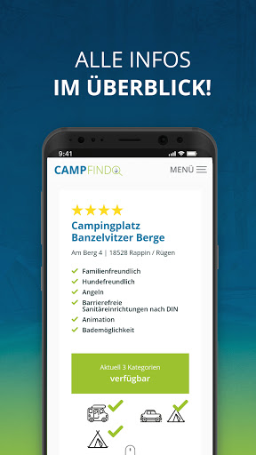CAMPFINDO Screen 3