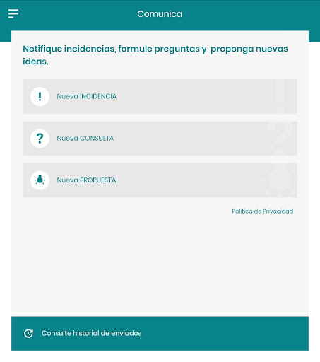 Android application Anguiano Informa screenshort