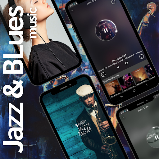 Screenshot of Jazz & Blues Music radio