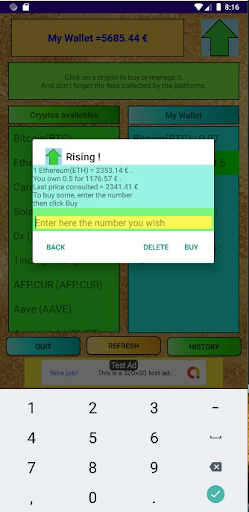 Cryptosim Screen 2