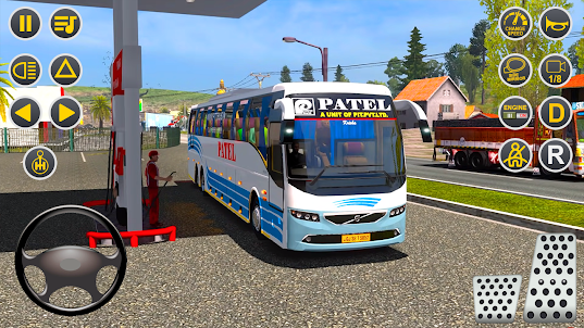 общественный автобус 3d