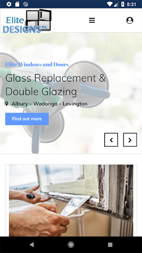 Elite Designs - Window repair Screen 2