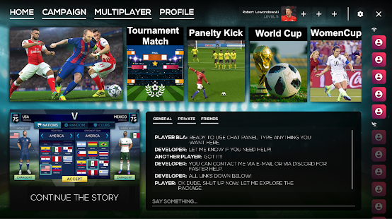 Dream Champions Soccer League  Screenshots 1
