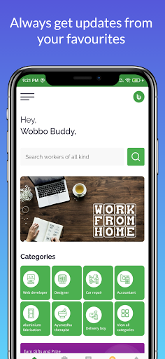 wobo - app for all kinds of freelancers