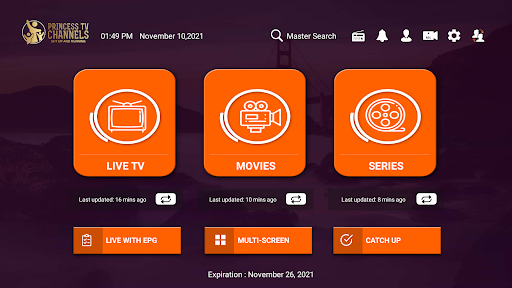 Princess TV Channels Screen 2