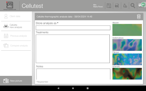 Cellutest AI Screen 3