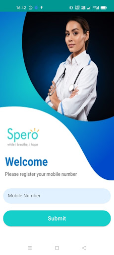 Android application Spero Community Healthcare screenshort