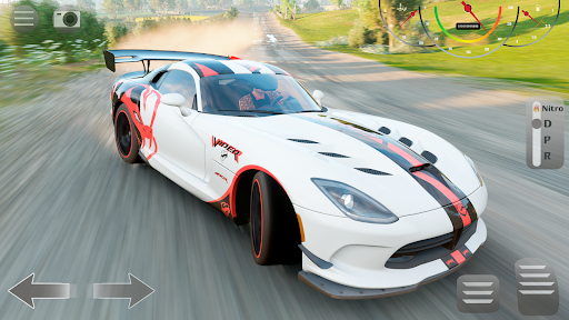 Android application Drive Simulator Dodge Viper GT screenshort
