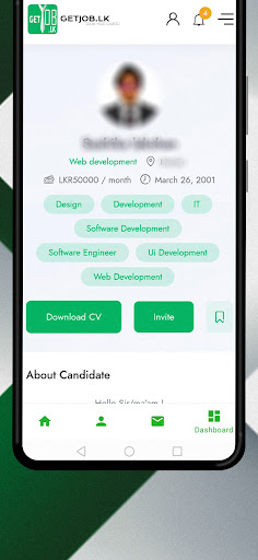 Getjob.lk Screen 3
