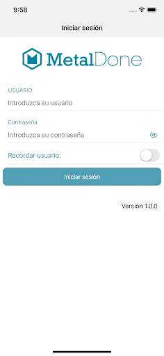 Android application Metaldone screenshort