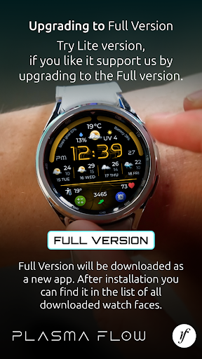 Plasma Flow Lite Watch Face screenshot 5