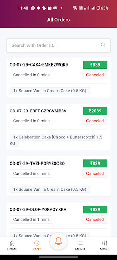 Food Mate Partner App Screen 3