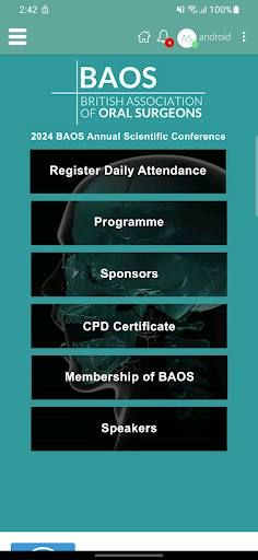BAOS 2024 Conference Screen 2
