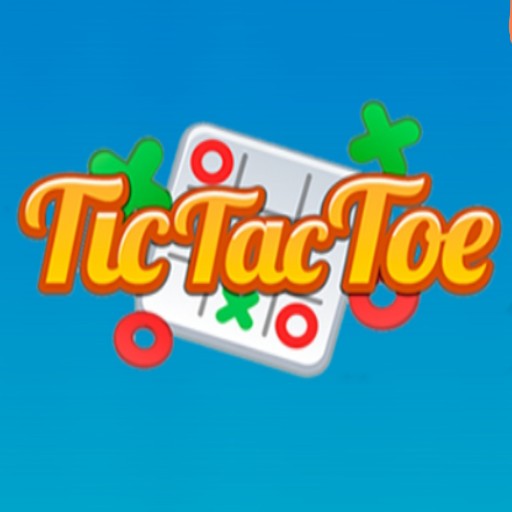 Tic Tac Toe xo fantastic logo
