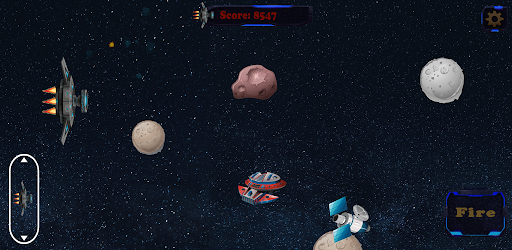 Android application Space Odyssey Shooting Game 2D screenshort
