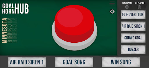 Android application Goal Horn Hub screenshort