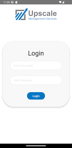Android application UpScale Management screenshort