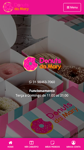 Android application Donuts da Mary screenshort