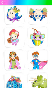 Screenshot 3 Niños Juegos de Pintar Glitter android