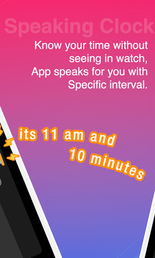 Speaking Clock Live Wallpaper Screen 2