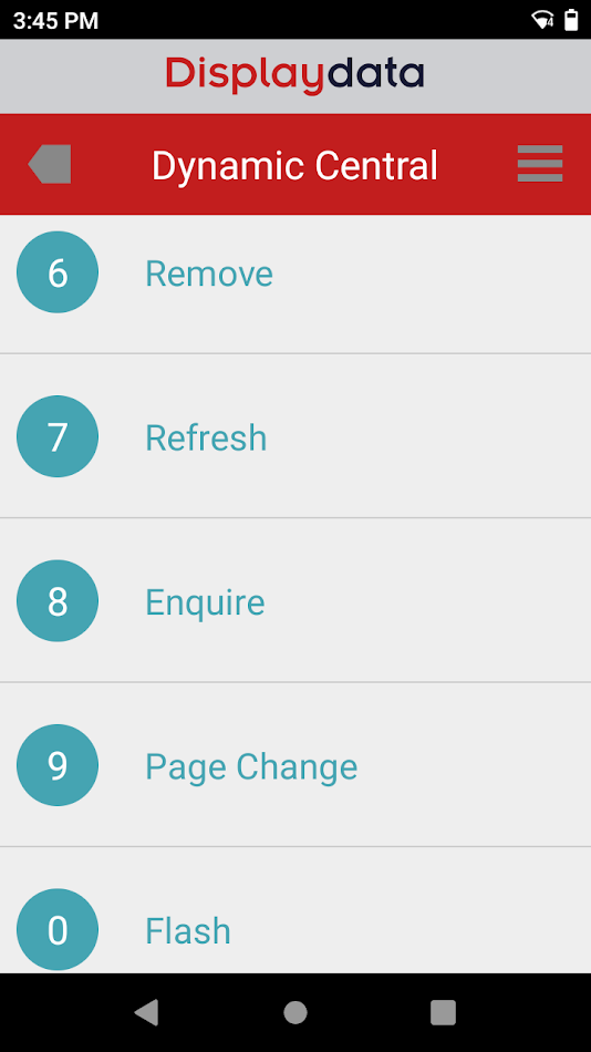 #2. Dynamic Central ESL Manager (Android) Ved: Displaydata
