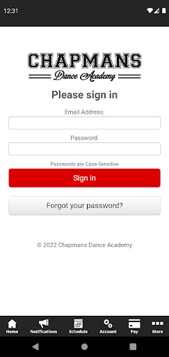 Chapmans Dance Academy Screen 3