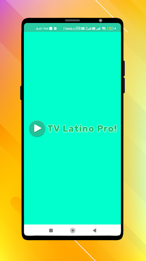 Android application TV Latino Pro screenshort