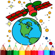 Planet Coloring Book | Space Coloring Game FREE