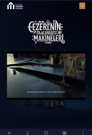 Android application Cezeri Museum Istanbul screenshort