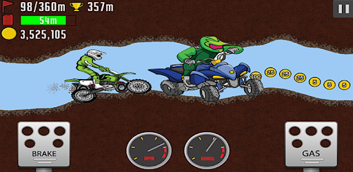 Android application Super Thrill Climb Racing screenshort